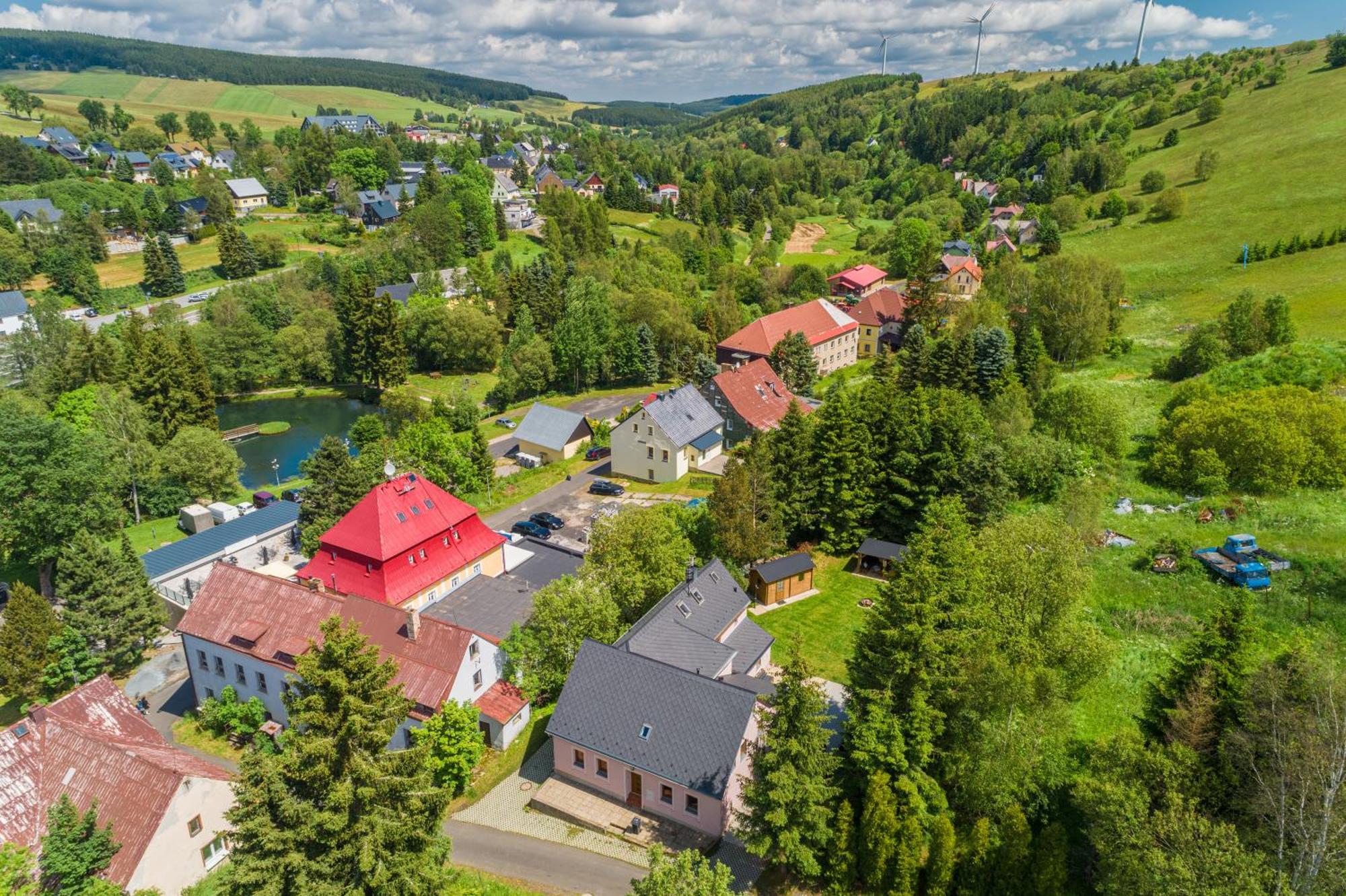 Růžová Chalupa Pod Klínovcem Loučná pod Klínovcem Exterior foto